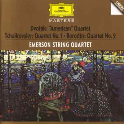 CD Dvorak / Tchaikovsky / Borodin / Emerson String Quartet Dvořák: ''American'' Q