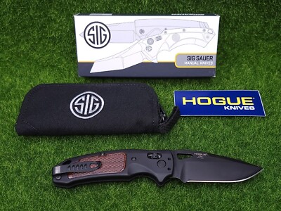 Hogue Sig Sauer K320 AXG ABLE Lock 3.5'' Drop Point Cerakote Folding Knife  36377