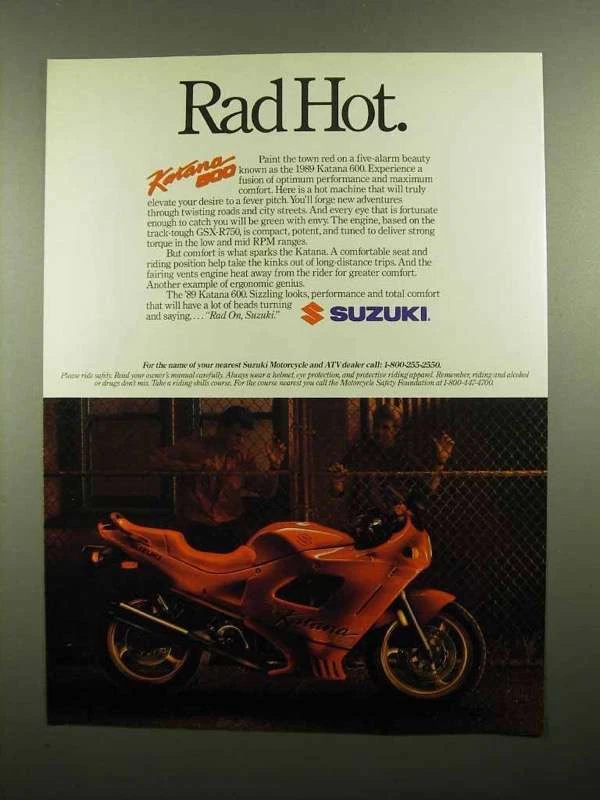 1989 suzuki katana 600 deals