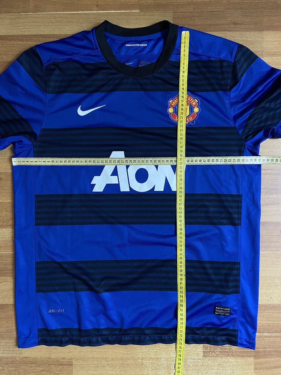 MANCHESTER UNITED 2012 2013 AWAY FOOTBALL SHIRT SOCCER MANCHESTER UNITED 2012 2013 AWAY FOOTBALL SHIRT SOCCER