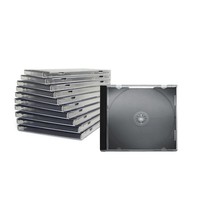 100 Jewelcase Cd Dvd HüLle LeerhüLlen Leere Box Sinle 1 Fach 100Er Pack