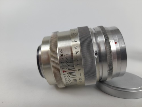 JUPITER-9 KMZ EARLY SILVER 1957! Red"P" 85mm F/2 RF M(L)39 Sonnar DESIGNED LENS - Picture 14 of 24
