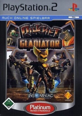 PS2 / Sony Playstation 2 - Ratchet: Gladiator [Platinum] mit OVP