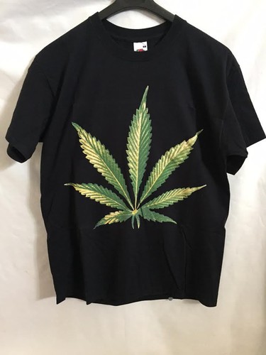 T-shirt in cotone e canapa, verde | T-shirt e felpe uomo | DONDUP