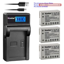 Kastar Battery LCD USB Charger for Canon NB-10L CB-2LC Canon PowerShot SX60 HS