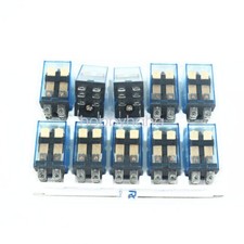 10Pcs DC24V 10A Coil Small relay 8PIN DPDT LY2N-J