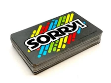 Sorry Game Complete Card Deck Replacement Gray Back 2013 Fire and Ice