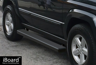 APS Premium 5'' Black Side Steps Fit 06-11 Jeep Commander