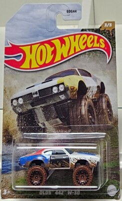 Hot Wheels 2022 - Mud Runners 03/05 - Olds 442 W-30