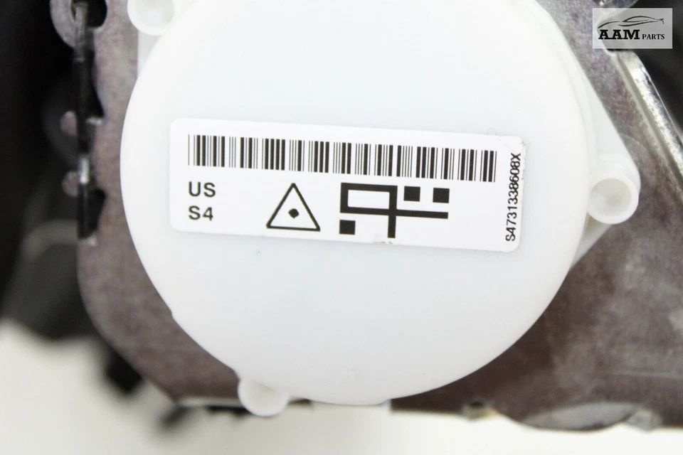 BMW X1 F48 2016-2021 trasero derecho segunda fila cinturón de seguridad negro OEM Foto 4 de 4