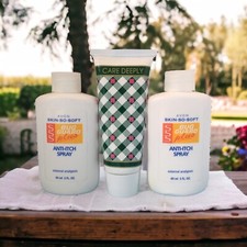 Avon Care Deeply with Aloe Hand Cream Skin-So-Soft Anti-Itch Refill Sprays