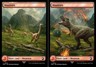 Mint/Near-Mint, English - 1 x MTG Mountain (0024) Double-sided Land Universes Be