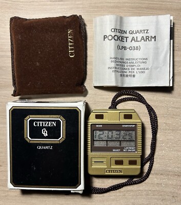 Citizen Quartz Taschenalarm (LPB-038)