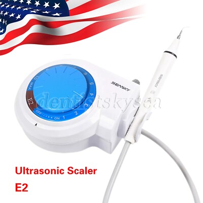 Dental Ultrasonic Piezo Scaler w/ Handpiece 5 Tips Fit for EMS Cavitron E2NEW