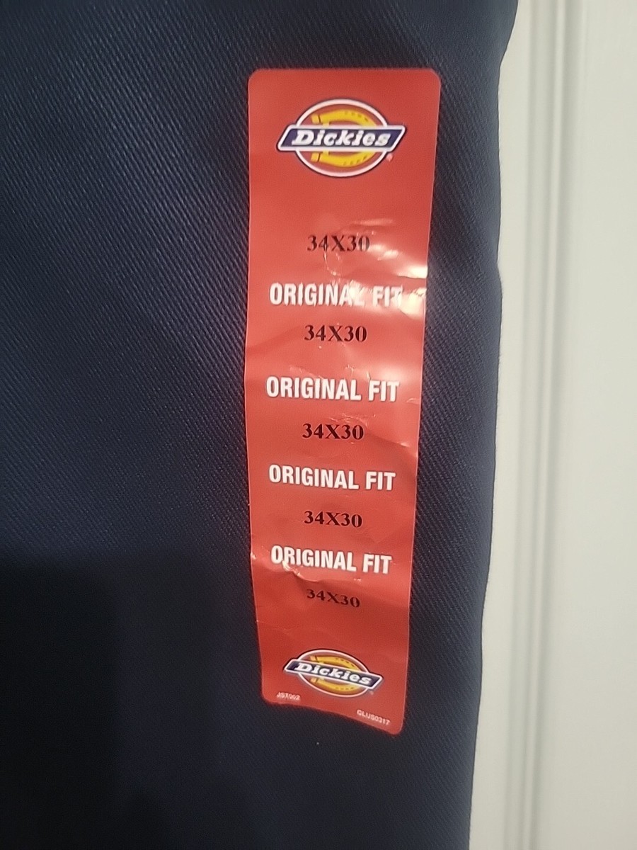 Dickies 874 Men's Work Pant Flex, Men's 34x30 Blue | eBay