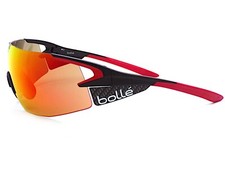 Bolle 5th Element PRO Sportsonnenbrille schwarz carbonrot mit TNS Fire Gläsern 12069