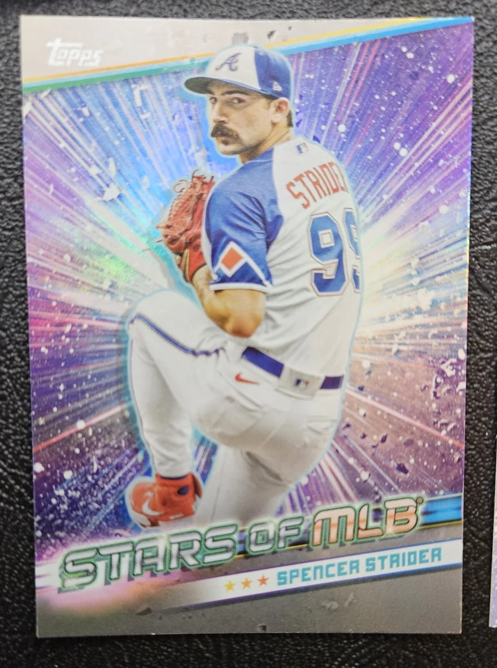 2024 Topps Series 2 Spencer Strider #SMLB-32 14 Card Lot - Atlanta Braves - Image 2 of 3