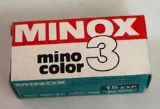Minox Mino Color 3 - 15 exposure expired Dec 89