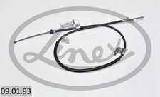 LINEX Bremsseil Seilzug Feststellbremse 09.01.93 für TOYOTA AYGO KGB40 PEUGEOT 2