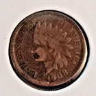 1908  INDIAN HEAD CENT  Penny    VG    SET BREAK