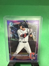 2025 Bowman Draft - Chrome Nolan Schubart #BDC-192 Purple Refractor /250 (RC)
