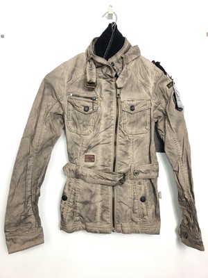KHUJO Damen Übergangsjacke Modell: Siren With Inner Jacket Hellbraun S