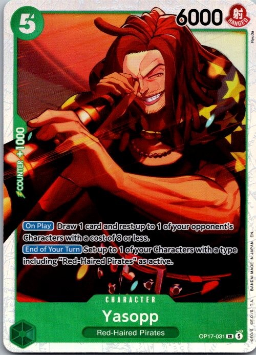 The World's Strongest Warriors #OP17-031 Yasopp