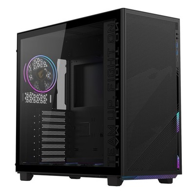 Gigabyte AORUS C400 GLASS - Mid tower - ATX - Seitenteil mit Fenster (gehärtetes