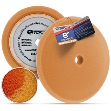 8 Orange Foam Buffing Pad Coarse Cutting Buff...