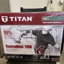 Titan Controlmax 1700 Pro High Efficiency Airless Paint Sprayer - Red