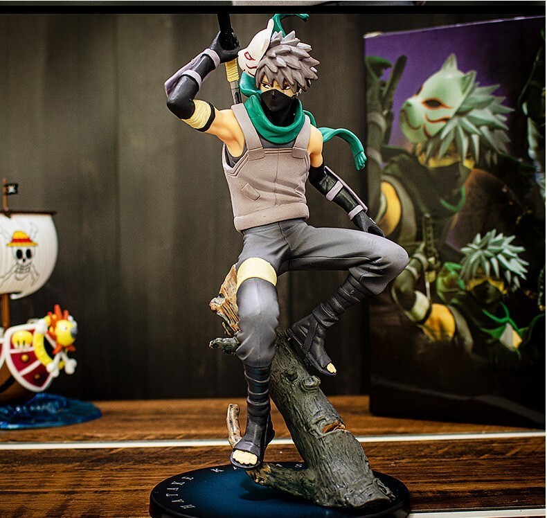 Naruto Shippuden Hatake Kakashi Ver. Anbu PVC Anime Figure Model Statue Toy Gift