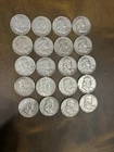 Franklin Half Dollar Coins - 90% Silver, Circulated