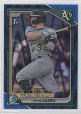 2024 Bowman Chrome Prospects Blue RayWave Refractor /150 Ryan Lasko #BCP-105 c7z