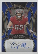 2023 Panini Select Rookie Signatures Blue Prizm 84/99 Cody Mauch Auto 1p4b