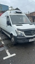 Mercedes sprinter 513 cdi lwb 3.5 ton fridge van twin wheel overnight stand by