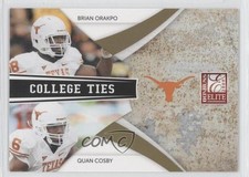 2009 Donruss Elite College Ties Combos Gold /399 Brian Orakpo Quan Cosby #15 0m0