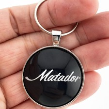 Amc Matador Fender Trunk Emblem Badge American Motors 1.2 Diameter Keychain