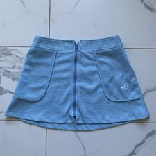 Vintage 1980s 80s Adidas Tennis Skirt Blue White Trefoil Women  s Size S