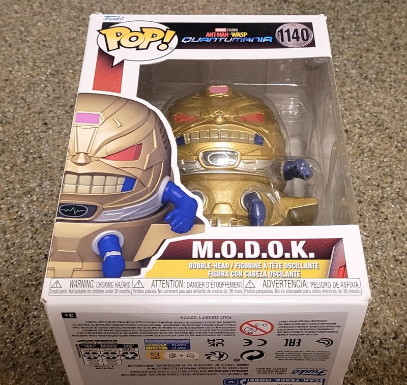 Funko POP! Marvel MODOK Antman Wasp Quantumania M.O.D.O.K. Figure 1140 See Pics