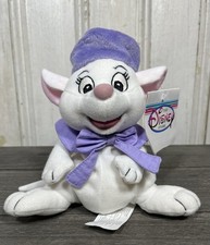 Disney Store BIANCA BEAN BAG Plush The Rescuers Mouse Doll 7"