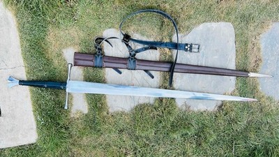 38.5'' blade custom two handed Longsword - Custom made - Best for collectors