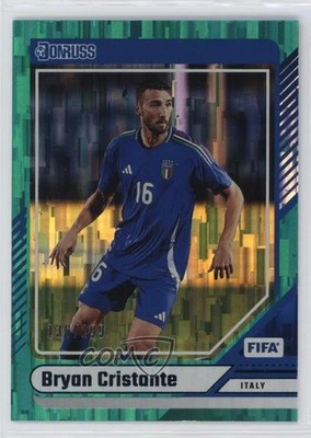 2024-25 Panini Donruss FIFA Teal 136/199 Bryan Cristante #28 0j8k