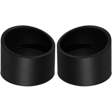 2 Pcs Eye Guards Cups Cover Microscope Rubber Eyepiece