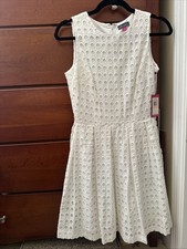 Vince Camuto White Dress Size 2