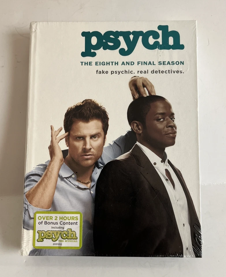 Psych: The Eighth and Final Season 8 Eight (DVD, 2014, 3-Disc Set) Brand New - Image 2 of 4