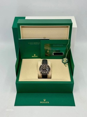 NEW 2026 Rolex Yacht-Master 40mm 126655 Rose Gold Oysterflex Black
