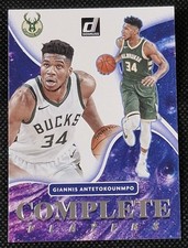 2021-22 Panini Donruss Giannis Antetokounmpo Complete Players No. 9 Bucks