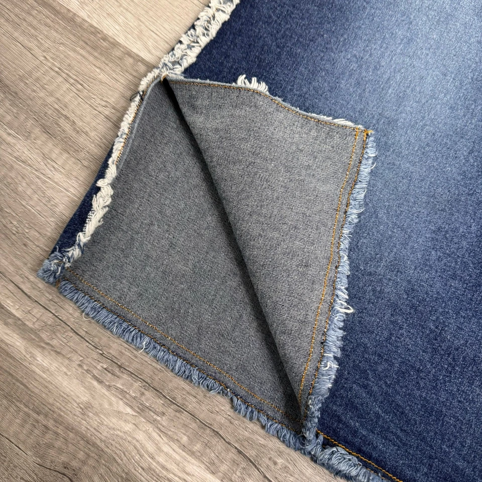 Y2K 00s Lace Up Denim Jean Skirt Revolt Brand Plus Size 22 Distressed Mcbling - Image 3 of 4