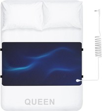 Grounding Mat for Bed, Grounding Sheets, Grounding Mattress Pad with Cord Queen