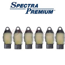 6 pc Spectra Premium Ignition Coil for 2011-2012 Infiniti G25 - Wire Boot lt